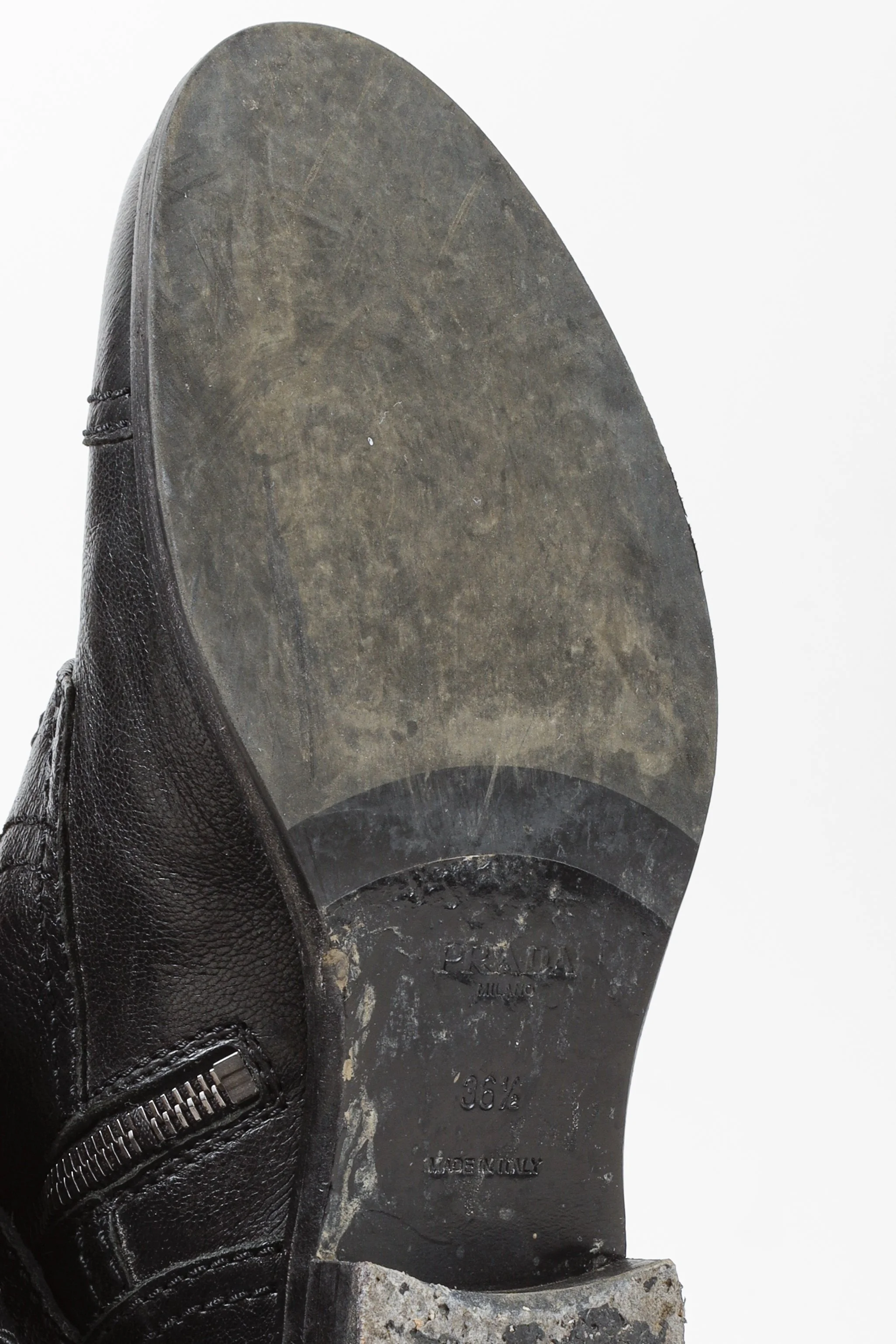 Prada buckle 2025 combat boots